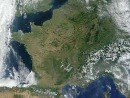 France vue de l'espace