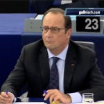 François Hollande au Parlement européen